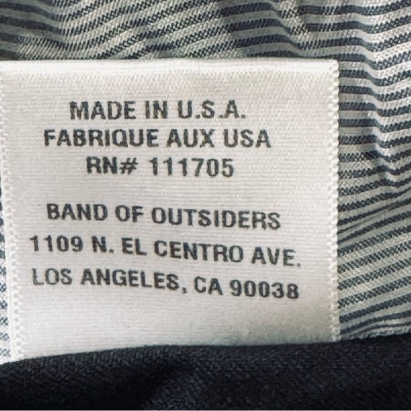 BOY. Band of Outsiders black button-up wool tuxedo sleeveless vest size 2 - Picture 7 of 9